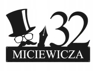 Číslo domu, tabuľka domácich adries s grafikou