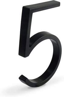 Číslo čísla domu "5" 12 cm