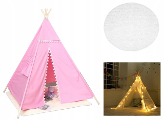 Stan pre deti - Tipi Stan Wigwam Teeee 120x120x160 Mat +Lamps
