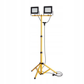 Záhradné halogény - Halogénové LED svetlomet na Triple 2x50W = 380W 8000LM 6000K IP66