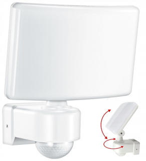 Záhradná fasádna lampa - LED svetlomet halogénové záhradné lampa PIR senzor