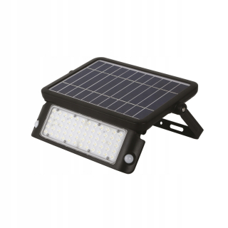 Záhradné halogény - SOLAR LED MHC 10W reflektor, 4000K farba, pohybový senzor