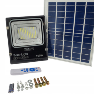 Záhradné halogény - Spravodlivé solárne lampa 1000lm Pilot snímač