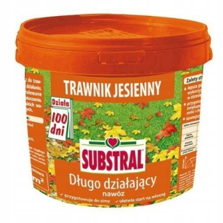 Záhradné hnojivo - Trávnaté hnojivo, 100 dní, jeseň 5 kg substrál