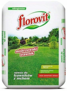 Záhradné hnojivo - Hnojivo Moss-like pre trávnik s machom 25 kg Florovit
