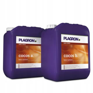 Záhradné hnojivo - Hnojivo Plagron Cocos A/B 2x5l. Dva zložené hnojivo na kultiváciu v kokosovom orechu