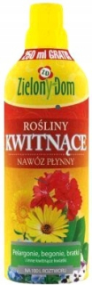 Záhradné hnojivo - Hnojivo pre kvitnúci zelený dom 750 ml