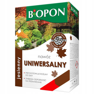 Záhradné hnojivo - Oplodnené granulované jesenné univerzálne Bopon 3 kg