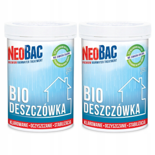 Prostriedok na daždovú vodu - Neobac Bio Dažďová voda Vysvetlenie vody 6000 l 1 kg |