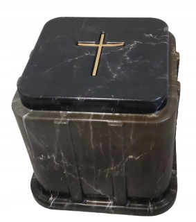 Záhradný box- Výklenok pre urnu, ubytovanie urny, nádoba na urny