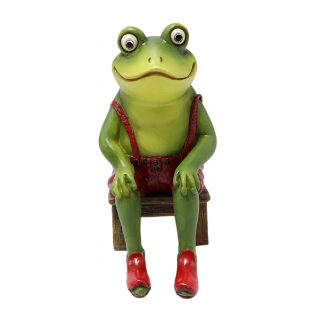 Nová figurína žaba modelu socha z živice pre