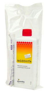 Krmivo pre včely - NoseVit Plus + 200 ml nosovej nosememme v včelách