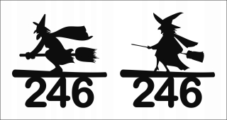 Číslo domu, značka adresy Baba Jaga, 2