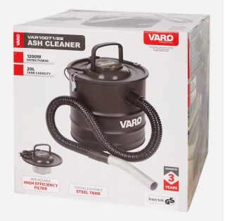 Vysávač na popol - Vysávač na krb pre mriežku Hepa 1200W 20L