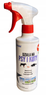 Repelent, plašič pre zvieratá - Sprave repeleler pre psy a mačky 500 ml