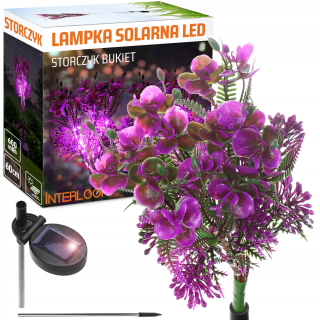Solárna zapichovacia záhradná lampa - Milly DBMIG300 Round Pot White Cabtridge
