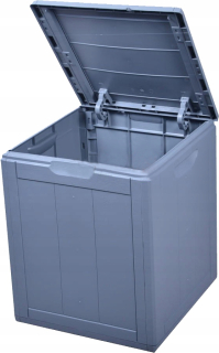 Záhradný box- Záhradná šedá záhradná hrudník pre 90 l balkón