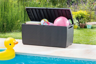 Záhradný box- ZÁHRADNÉ ODKLADACIE BOXY CAPRI 57 X 123 X