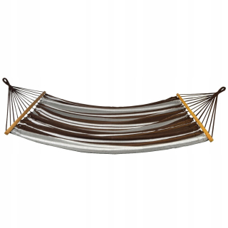 Záhradná hojdacia sieť hamak - Záhradná hojdačka 200x150 cm xxl 150 kg 2-osoby