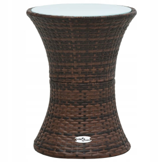 Záhradný stôl, stolík - Allbert Garden Table Luzon, Graphite, 223934