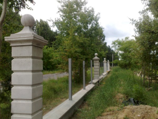 Plotový panel - Panské ploty, brány, štýlové, palác