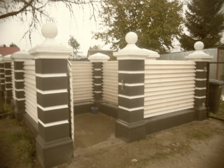 Plotový panel - Kaštieľ, rozpätia, príspevky, montáž
