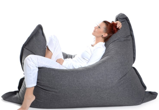 Vankúš na záhradný nábytok - Obrovský vankúš 150/120 cm stoličky Pouf Rôzne farby