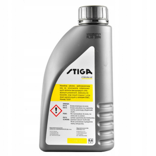 Olej na kosačku - Olej 4-otvoru pre kosačku stiga SAE30 0,6 l