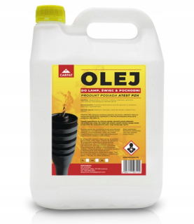 Pochodeň - Olej na olejové žiarovky s pochodňou 4 l