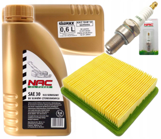 Olej na kosačku - Filter olejovej sviečky pre kosačku NAC T475 T575 T675