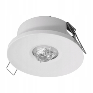 Záhradná žiarovka - Núdzový svietidiel AXP LED 6W 1H WHITE 570LM AWEX