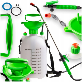 Tlakový postrekovač - Tlakový postrekovač 5 l Handy Garden s kopijou