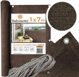 Markíza, tienidlo do záhrady - PE BALKONOVÝ OBJEDNÁVKA PRE TERRACE BALKONY 1X7M OCHRANA TERRACE MESH