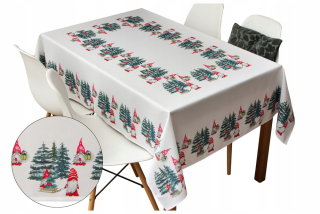 Štedrý deň dekoratívny obrus 150x250biel