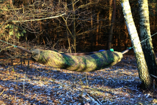 Záhradná hojdacia sieť hamak - Tajfun hojdačka
