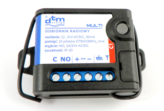 Rádiový univerzálny rádiový prijímač FAAC fix RC XT Beninca