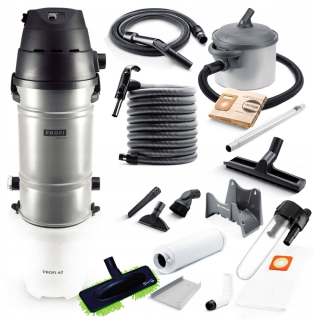 Centrálny vysávač ProfI 42.1 ON/OFF+ MOP SET!