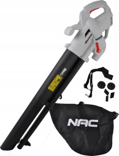 Vysávač lístia - NAC Garden Valcuum LEAF Blower 3in1 3200W VBE320-FS-J 250 km/h