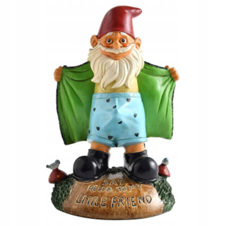 Príslušenstvo pre záhradné náradie - Socha záhrady maľovaná živicová trávnik Gnome f