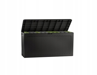 Záhradný box- Záhradná skrinka na úložisko Rattan - 270 l,