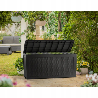 Záhradný box- 37 l hnedé bambus