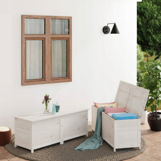 Záhradný box- VYSOKÝ DREVENÝ ČREVNÍK BIG Garden White x2