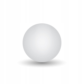 Solárna zapichovacia záhradná lampa - Vonkajšia záhrada žiariaca guľa 45 cm + LED 9W