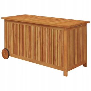 Záhradný box- Záhradná nádoba na kolesách, 113x50x58 cm, drevo