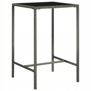 Záhradný stôl, stolík - Záhradný stôl 80 x 80 cm Dark Caspri Wood!
