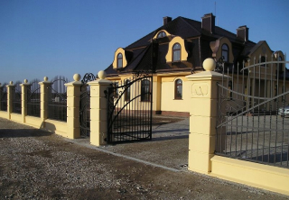 Plotový panel - Venovaný, betón, panské ploty