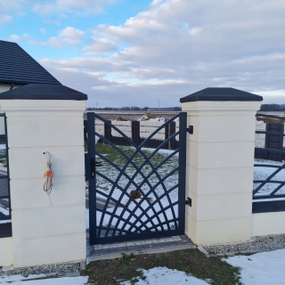 Plotový panel - Venovaný, betón, štýlové, kaštieľové ploty