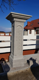 Plotový panel - Betónové ploty, panské stožiare, rám