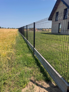 Pletivo, sieť - 3D panelový plot