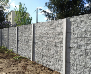 Pletivo, sieť - Betónový plot betónový plot H1.5m